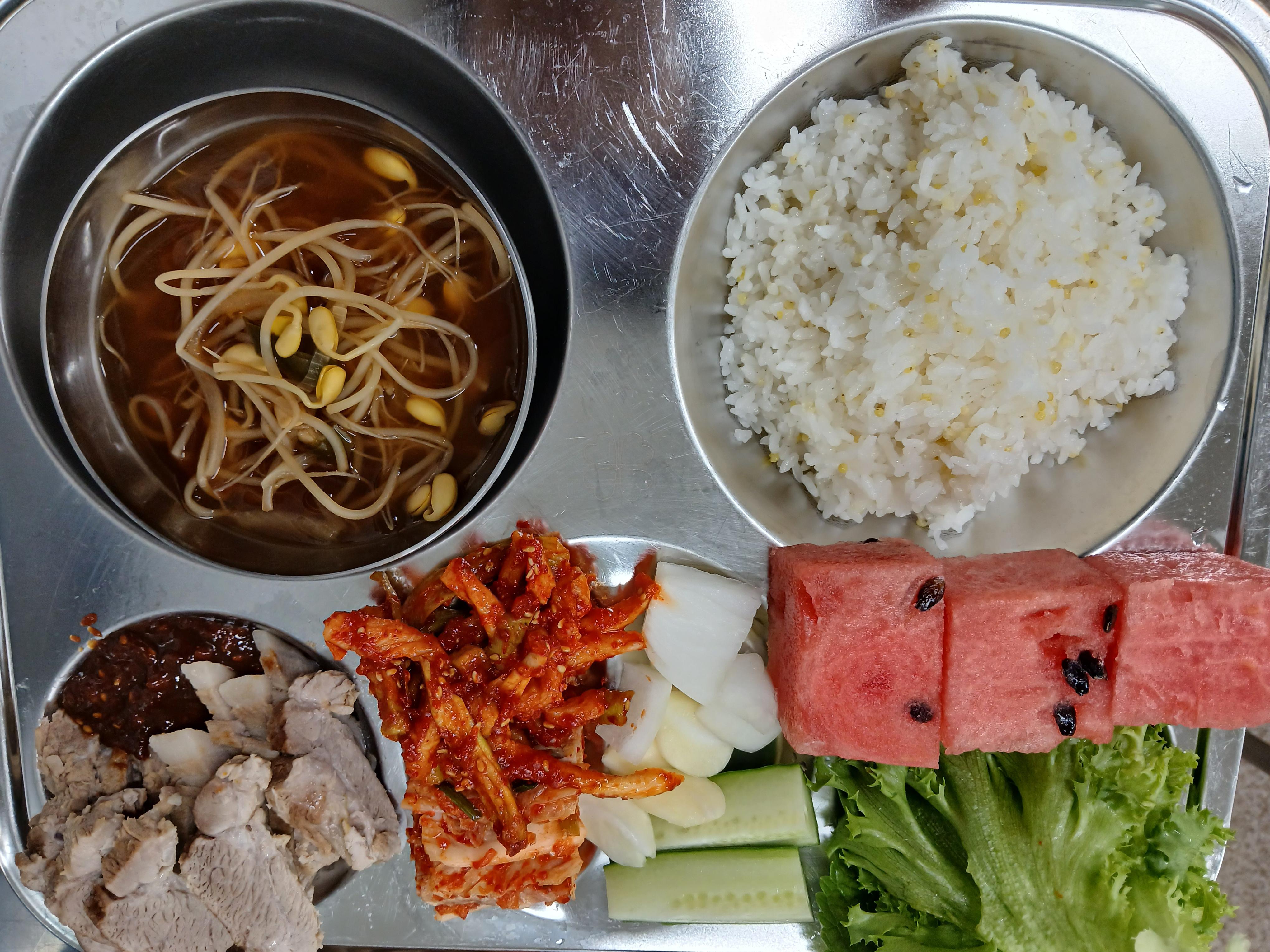 7월1일 행복마루 급식 사진