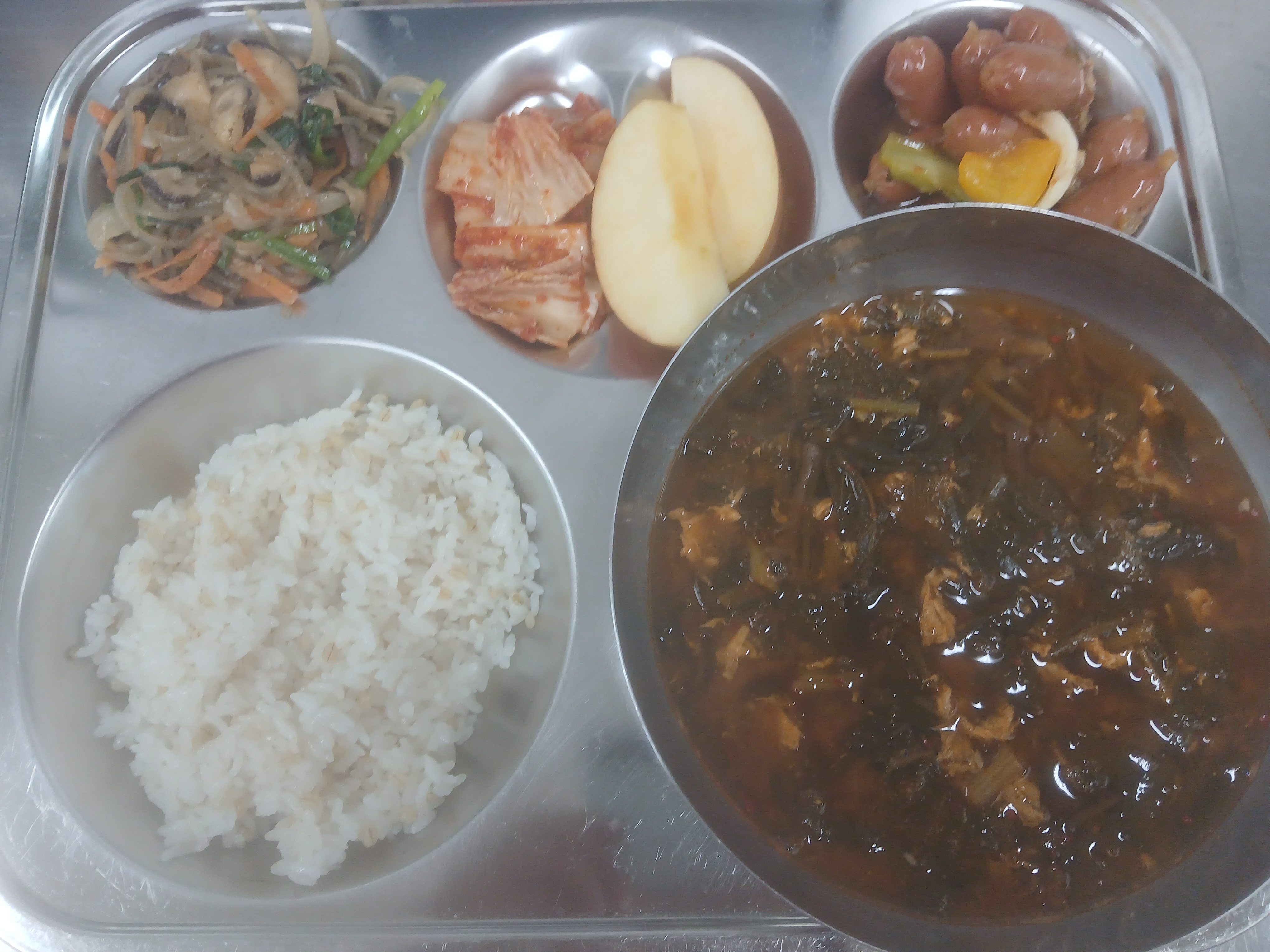 12월12일 행복마루 급식 사진